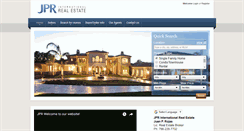 Desktop Screenshot of jprrealestate.com